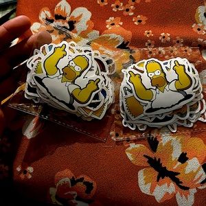 Simpsons Stickers 50pc. Non Repeating 1 Pack